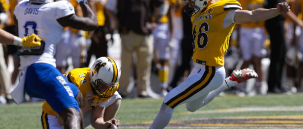 NCAA Football: Wyoming vs Tulsa
